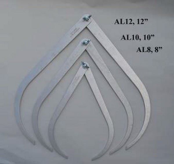 10" Aluminum Caliper  AL10