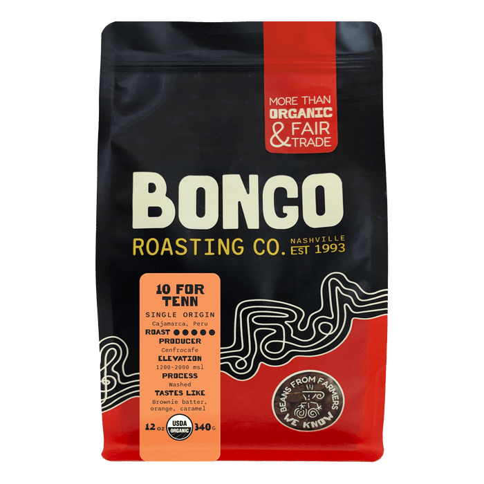 10 for TENN - Bongo Roasting Co.