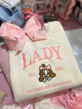 Lady Embroidered Sweatshirt