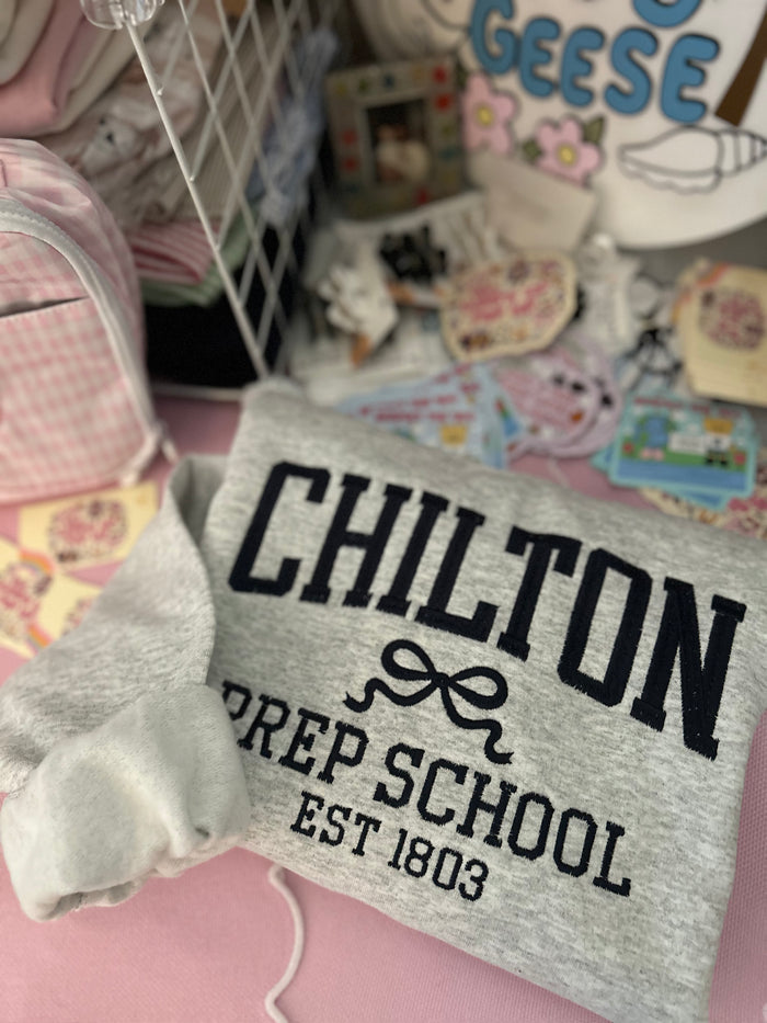 Chilton Prep Embroidered Sweatshirt