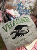 Vhagar Dragon Embroidered Sweatshirt HOD