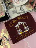 Stars Hollow Autumn Festival Embroidered Sweatshirt