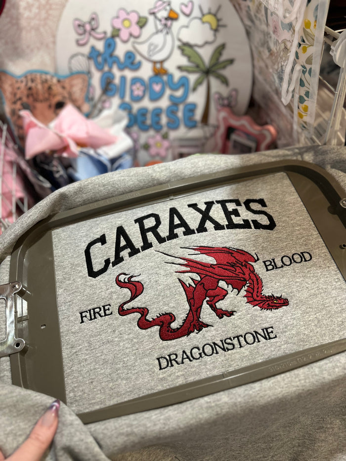 Caraxes Embroidered Sweatshirt