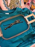Banned Logo S M Teal brand new perfect condition port authority brand