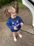 Appliqué Pumpkin Sweatshirt