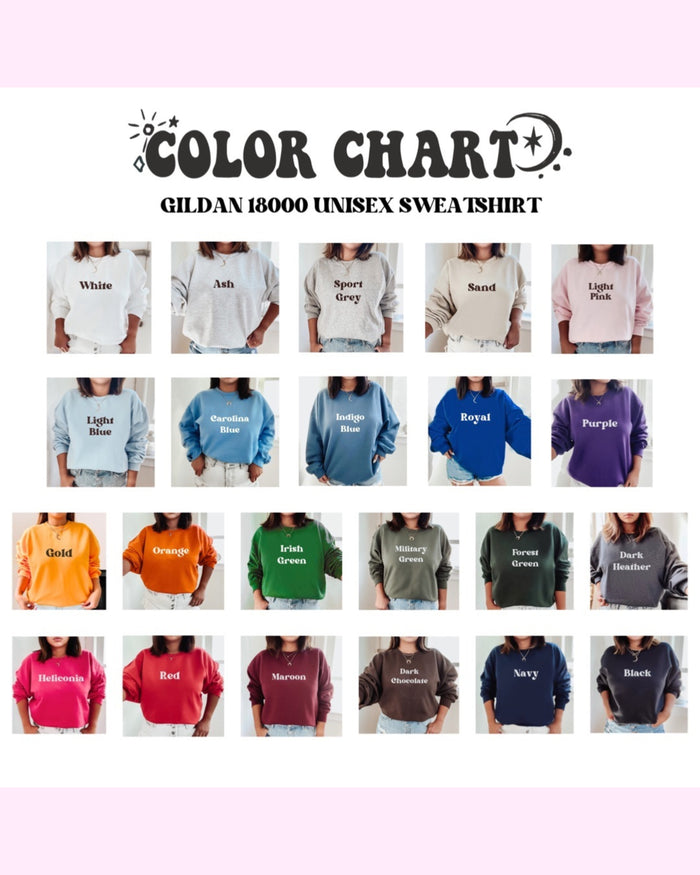 Autumn Court Embroidered Sweatshirt