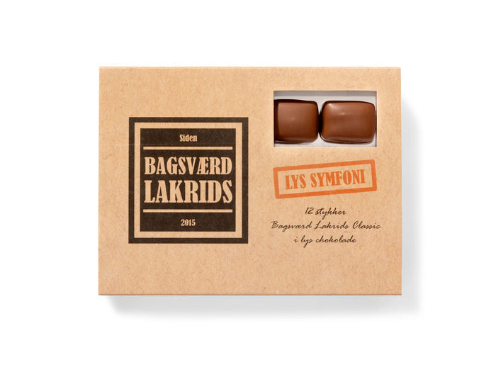 Bagsværd Lakrids Lys Symfoni Æske 125gr