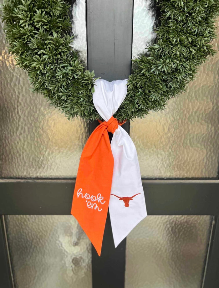 BiColor Wreath Sash