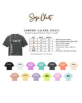 Boxy/Crop Comfort Colors Shirt Upgrade (non embroidered items)