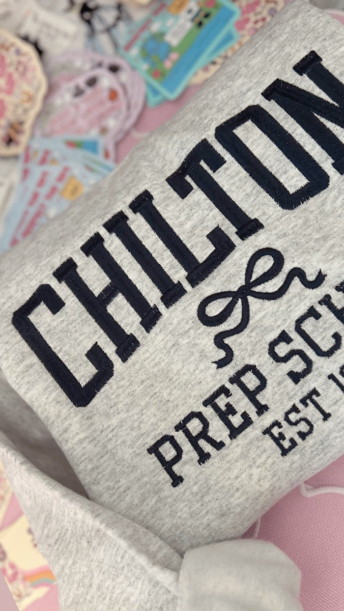 Chilton Prep Embroidered Sweatshirt