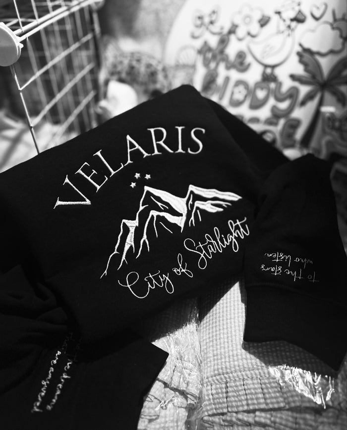 City of Starlight Embroidered Sweatshirt