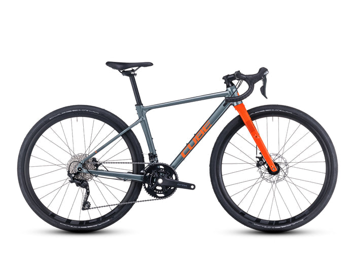 Cube Nuroad Rookie Silver Orange - Bike Club