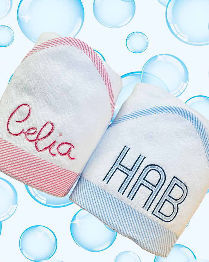 Custom Embroidered Hooded Toddler Towel