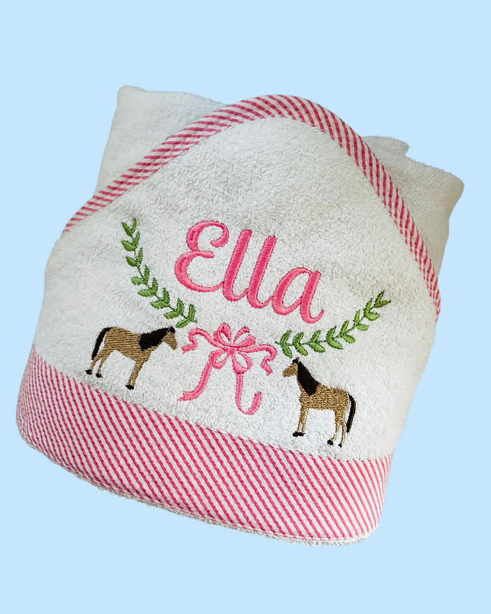 Custom Embroidered Hooded Toddler Towel