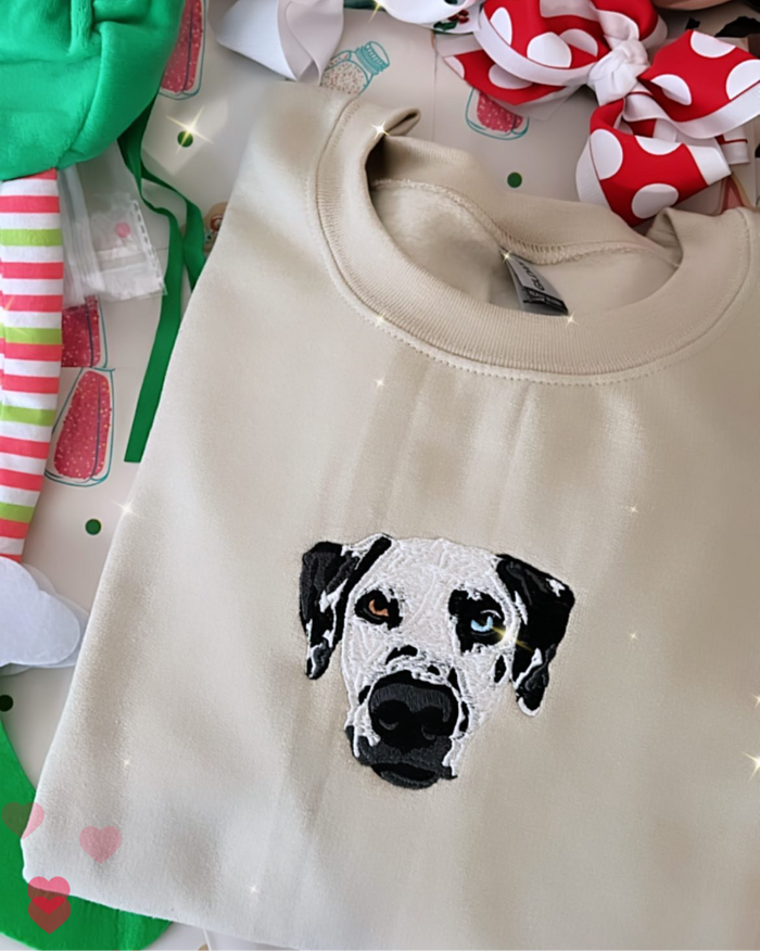 Custom Embroidered Pet Sweatshirt