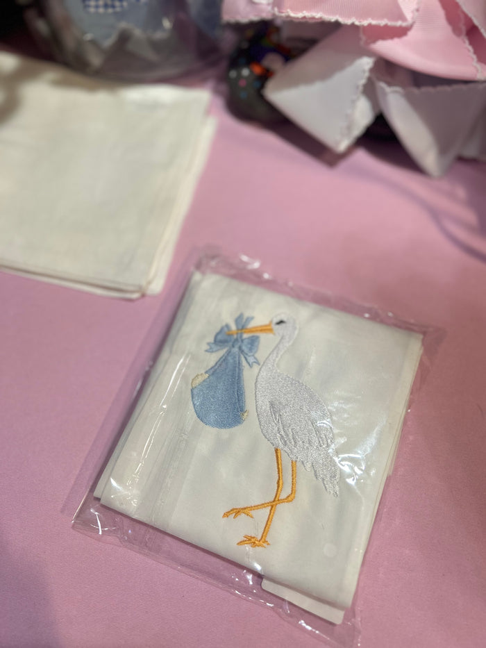 Custom Stork Sash