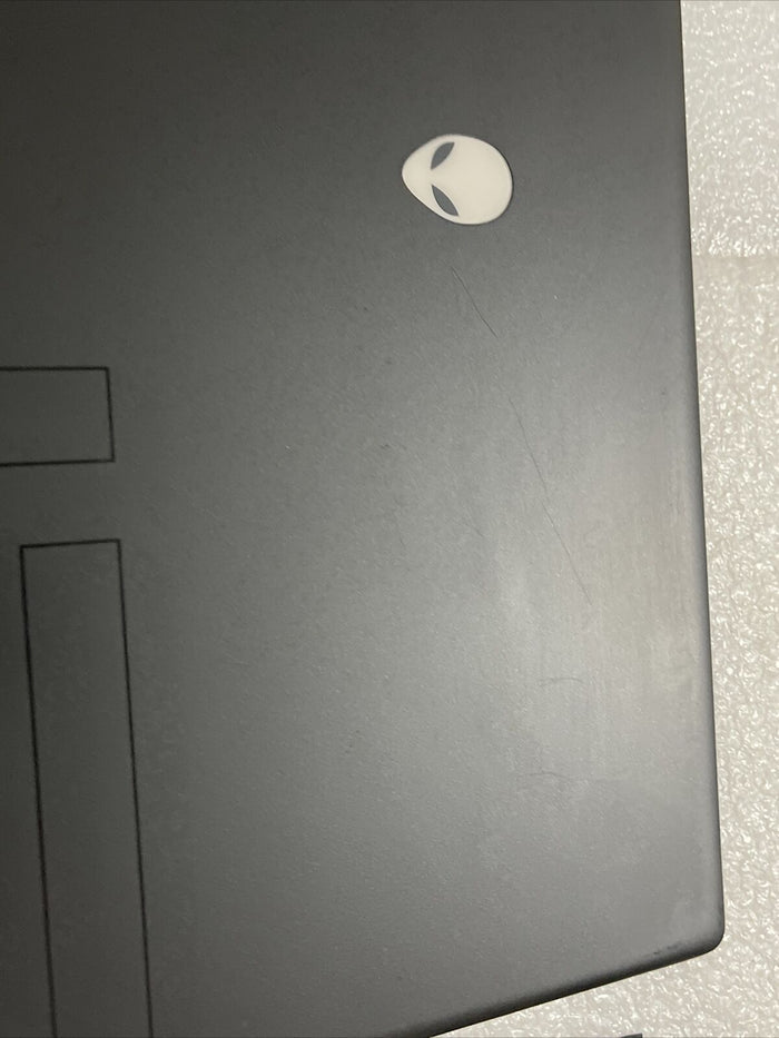 Dell Alienware M15 R5 R6 Laptop LCD Back Cover   Camera Cable 04CG9K H5Q1 Dented