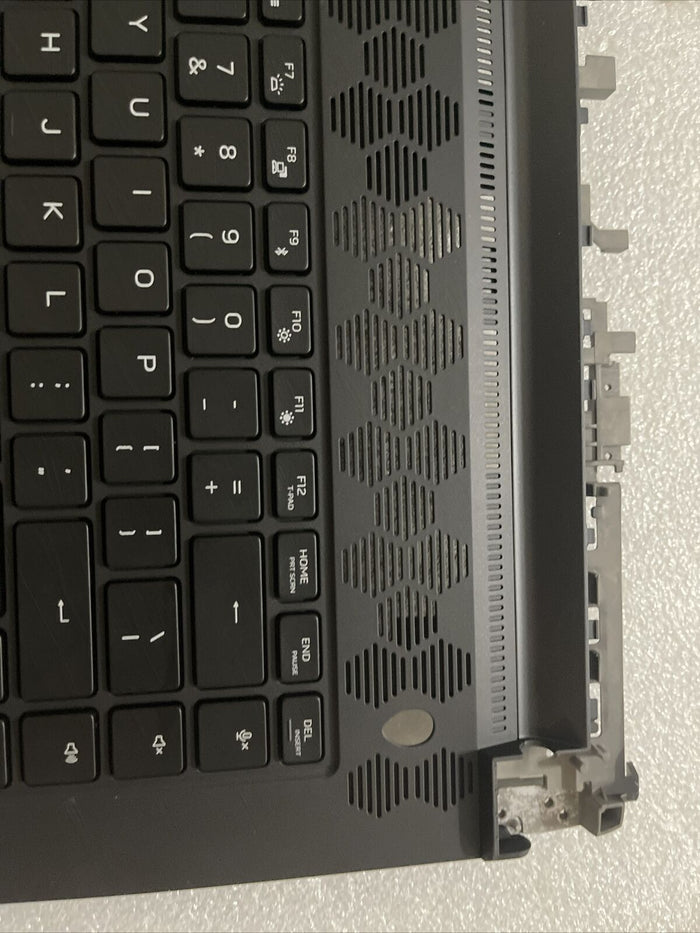 DELL ALIENWARE M15 R6 R7 US BACKLIT  KEYBOARD PALMREST BLACK 1F2H0 HE H2