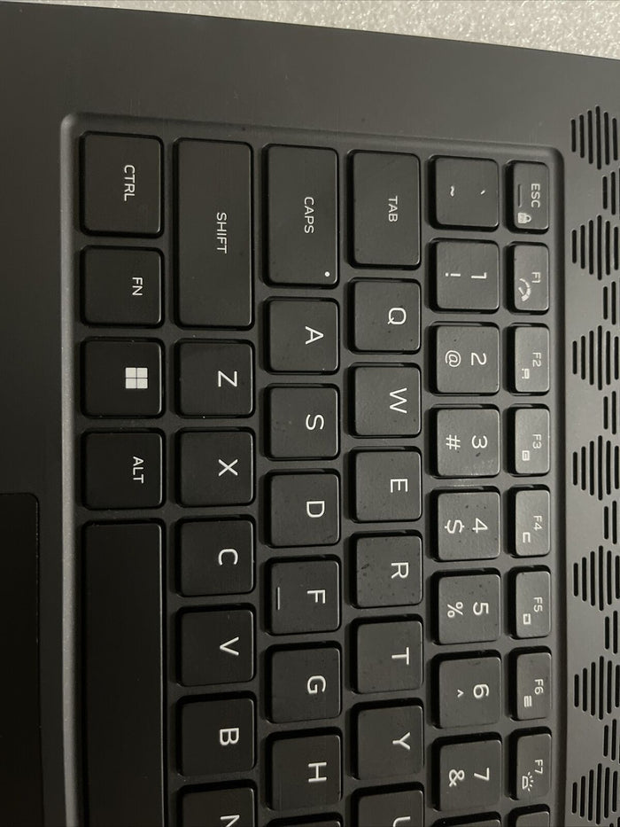 DELL ALIENWARE M15 R6 R7 US BACKLIT  KEYBOARD PALMREST BLACK 1F2H0 HE H2