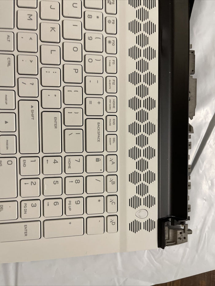Dell Alienware M17 R3 Laptop Palmrest US Lunarlight Keyboard 00KP6D H1P1 Grade A