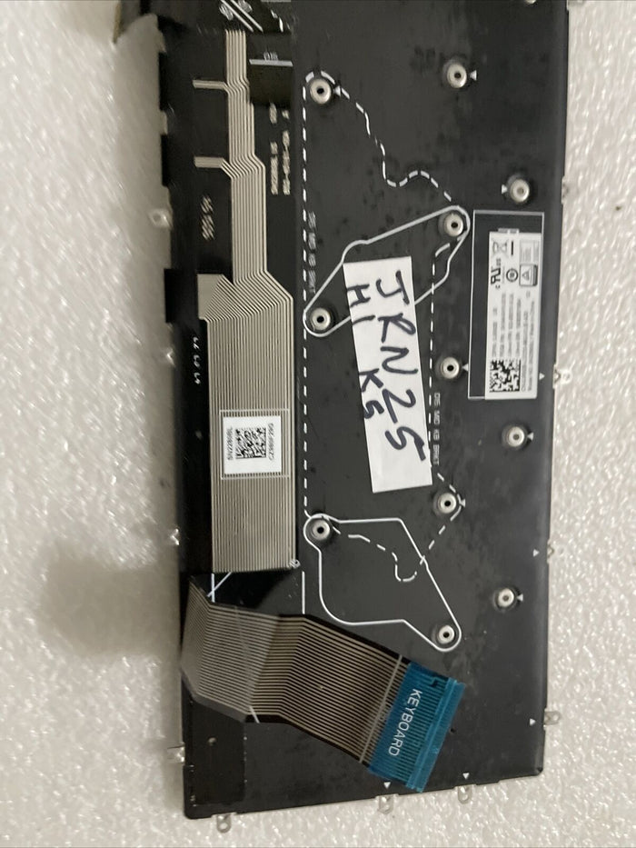 DELL  G7 7590 G5 5590 Four Zone RGB Backlit Keyboard JRN29 H1 K5 Missing key