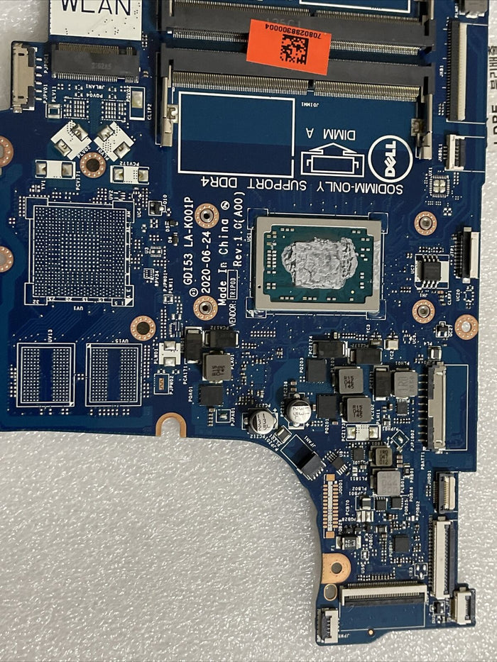 DELL INSPIRON 15 3505 SERIES AMD RYZEN 7 3700U CPU LAPTOP MOTHERBOARD 0VPNP H1B4
