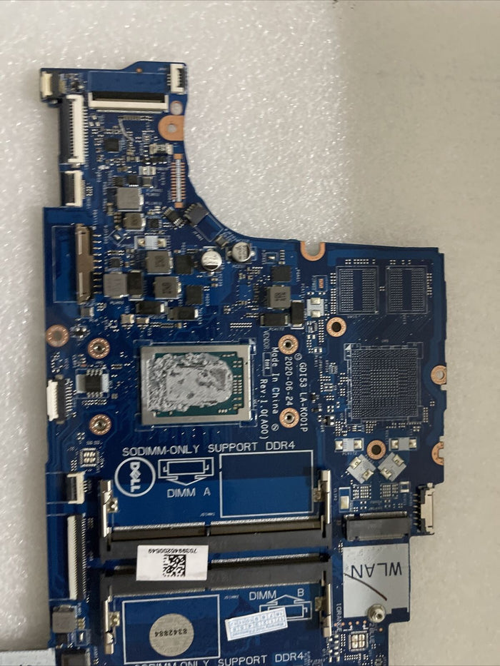 DELL INSPIRON 15 3505 SERIES AMD RYZEN 7 3700U CPU LAPTOP MOTHERBOARD DRFWY H1B4