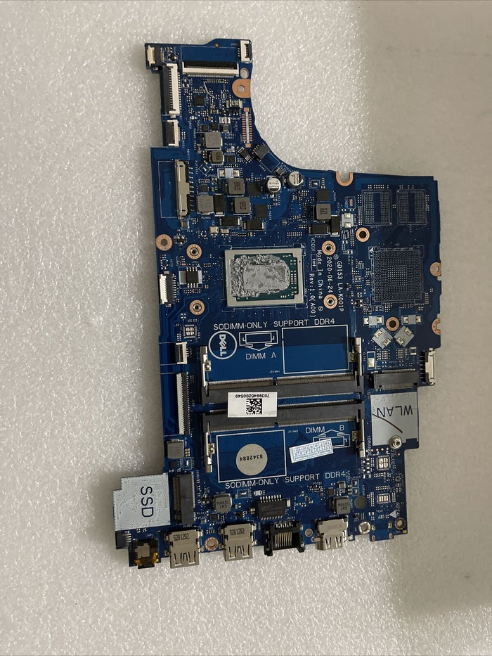 DELL INSPIRON 15 3505 SERIES AMD RYZEN 7 3700U CPU LAPTOP MOTHERBOARD DRFWY H1B4