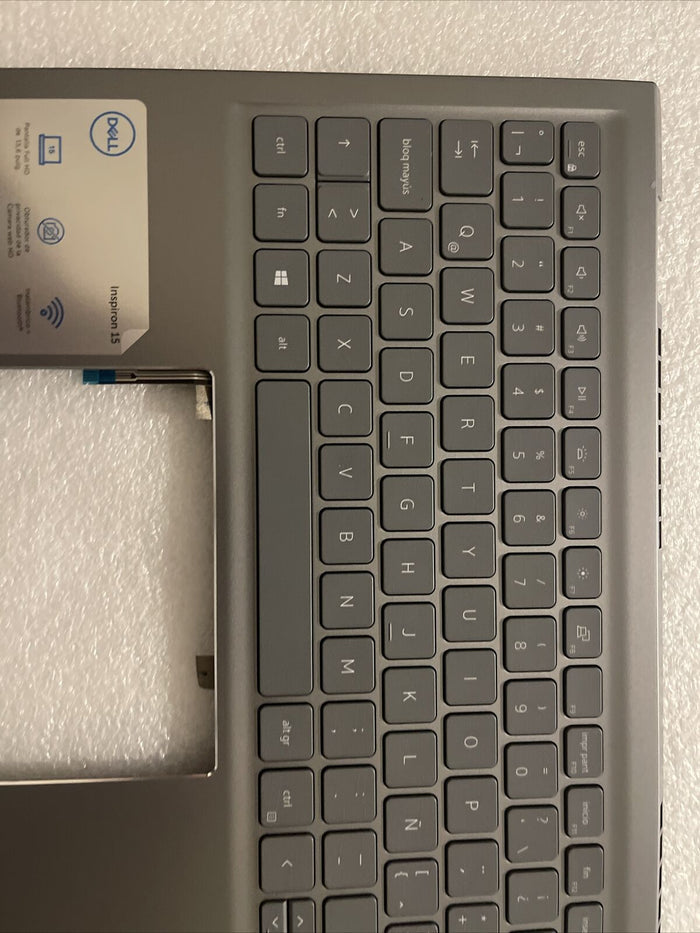 Dell Inspiron 15Pro 5510 5515 Palmrest Spanish Backlit Keyboard 6P0TG P4 Grade A