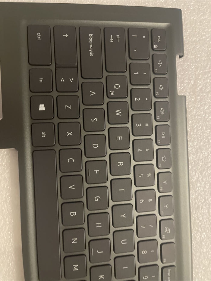 DELL INSPIRON 7415 LAPTOP PALMREST SPANISH BACKLIT KEYBOARD VJ2PX  H1 D5 Grade A