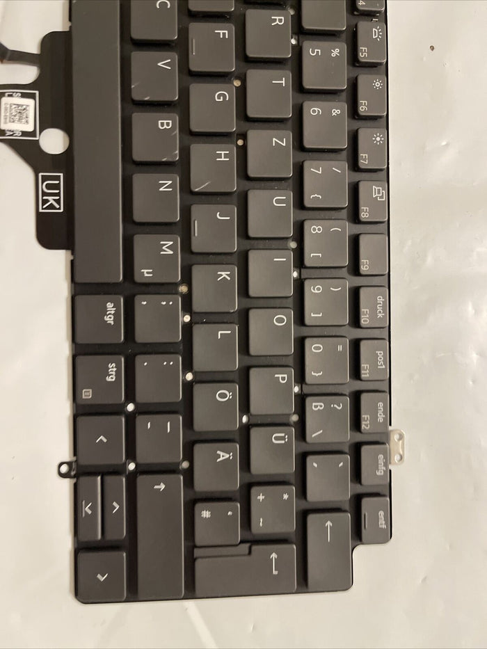 Dell Latitude 5400 5401 5410 5411 7400 7410 7420  Backlit German Keyboard KWNC7