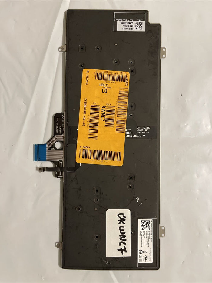 Dell Latitude 5400 5401 5410 5411 7400 7410 7420  Backlit German Keyboard KWNC7