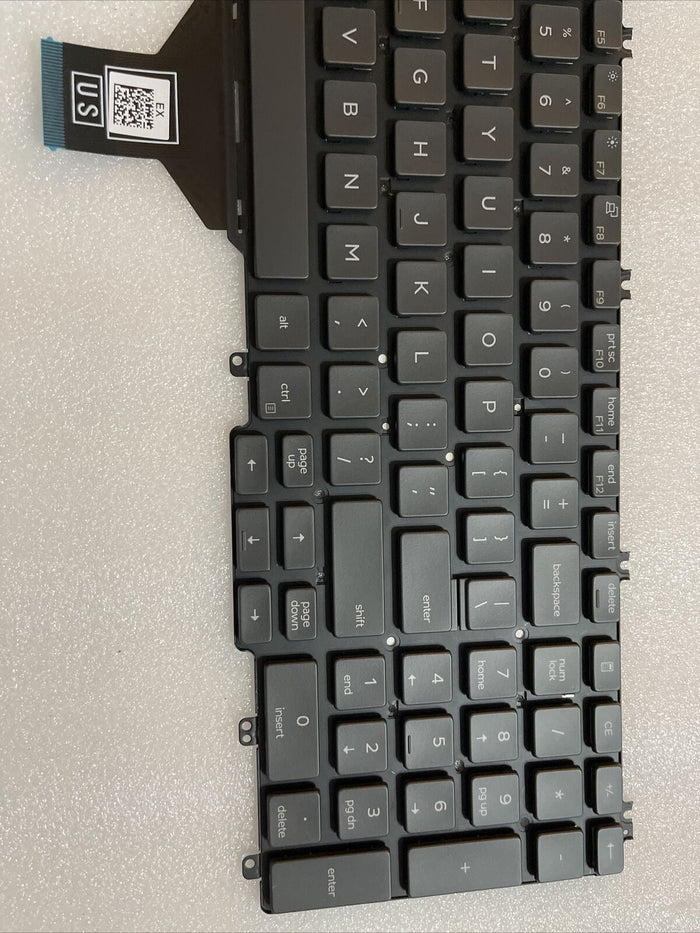 Dell Latitude 5510 5511 / Precision 3550 3551 No Backlit US Keyboard RG3RK B2