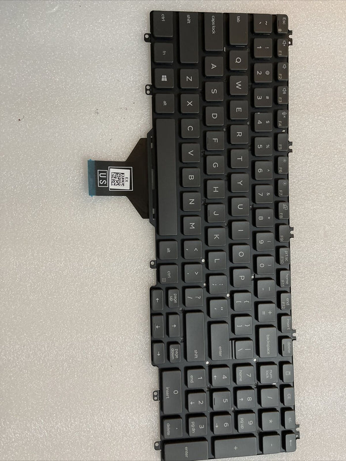 Dell Latitude 5510 5511 / Precision 3550 3551 No Backlit US Keyboard RG3RK B2