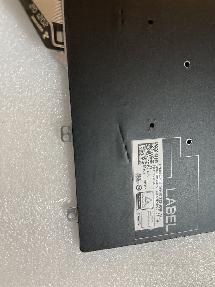 Dell Latitude 5510 5511 / Precision 3550 3551 No Backlit US Keyboard RG3RK B2