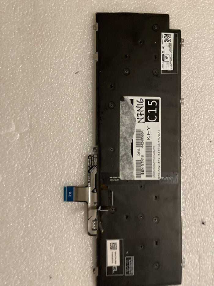 Dell Latitude 5520 5521 Precision 3560 3561 US English Laptop Keyboard N7N16 K5