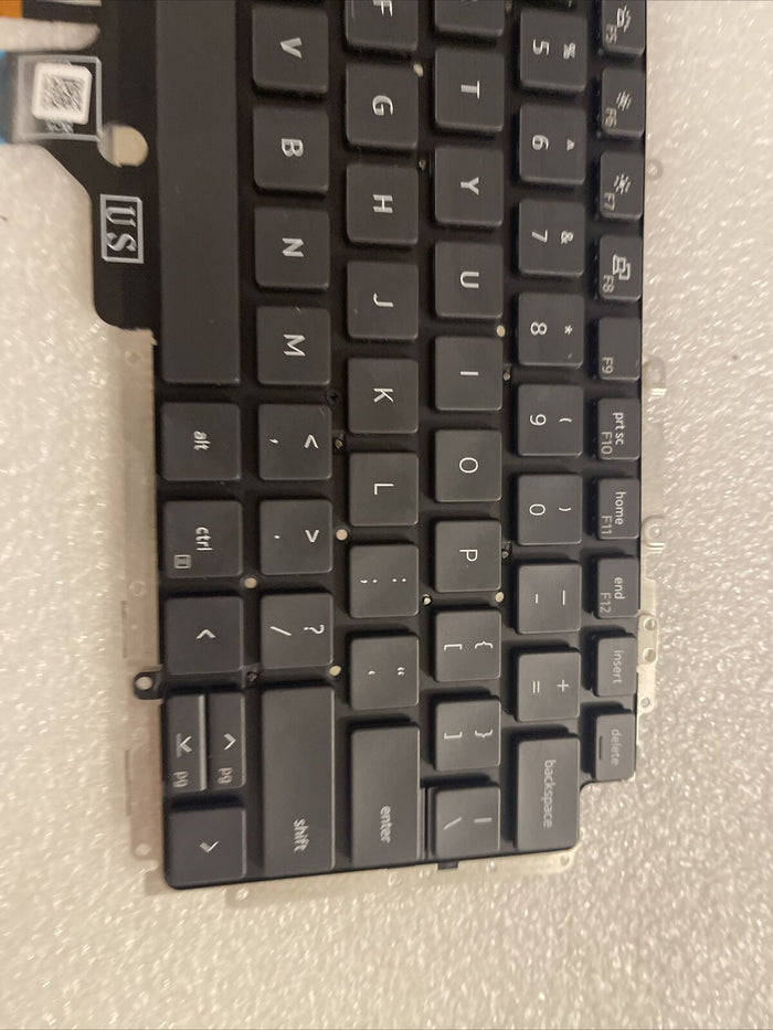 Dell Latitude 7410 2-in-1 Backlit US Backlit Keyboard W Frame 6CTC6 GMM47 H1 S2