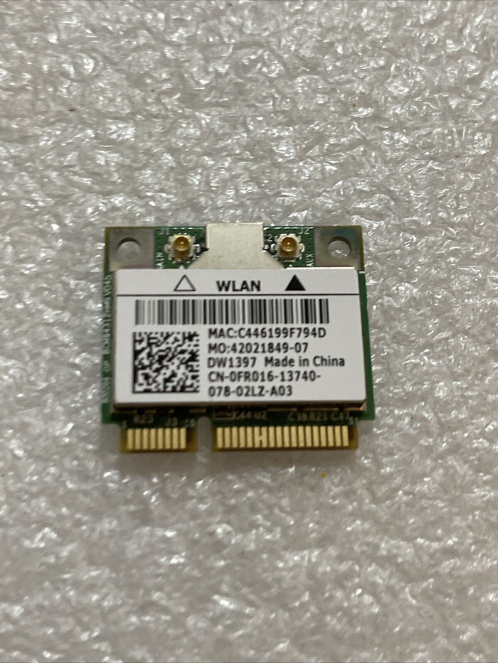 Dell Latitude E6500 Internal DW1397 Wifi Adapter Card FR016 Broadcom BCM94312HMG