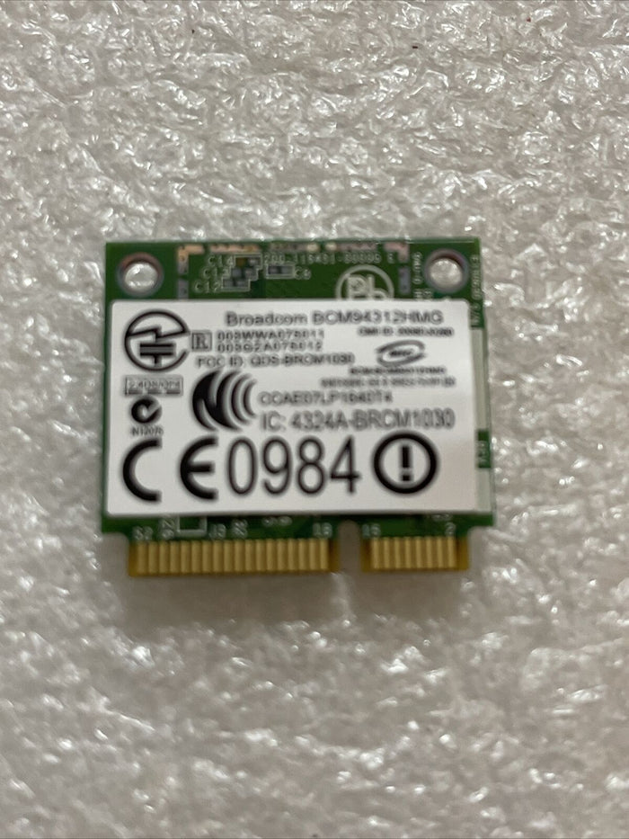 Dell Latitude E6500 Internal DW1397 Wifi Adapter Card FR016 Broadcom BCM94312HMG