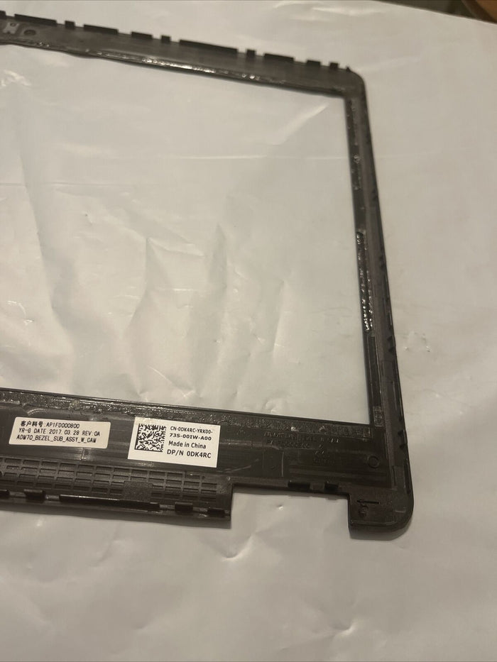 Dell OEM Latitude E5470 14" LCD Front Trim Cover Bezel LCD Trim Bezel DK4RC N2