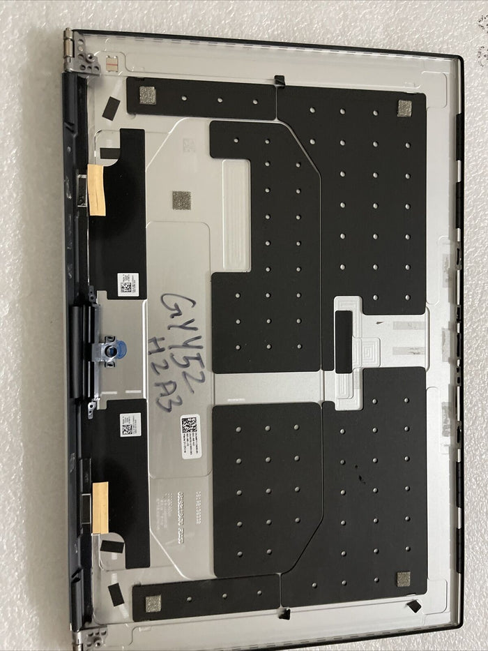 Dell OEM XPS 15 9500 FHD LCD Back Cover Panel w/ Hinges No-TS GYY52 0GYY52 H2 A3