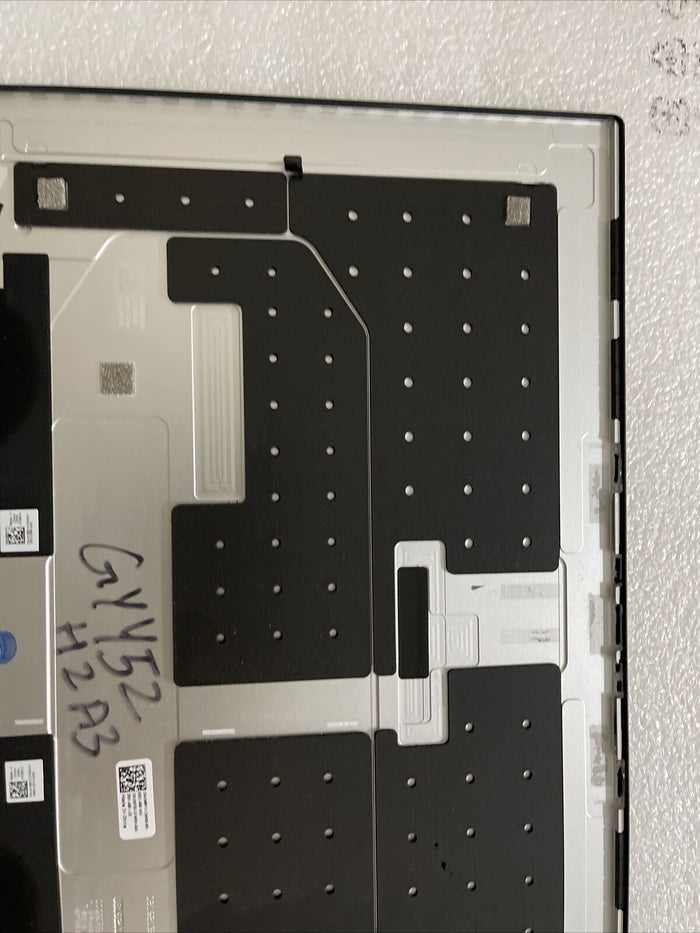 Dell OEM XPS 15 9500 FHD LCD Back Cover Panel w/ Hinges No-TS GYY52 0GYY52 H2 A3