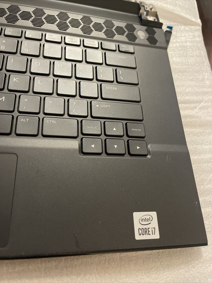 Dell Palmrest Keyboard Alienware15 M15 R3 Speakers/ extras 3DYGJ 03DYGJ P5 H1