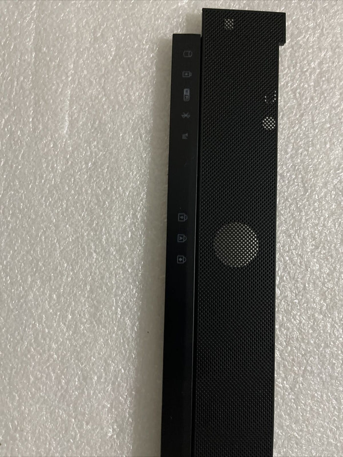 Dell Precision M6500 Center Media Bezel Panel Power Button Fingerprint RDR FRNJN