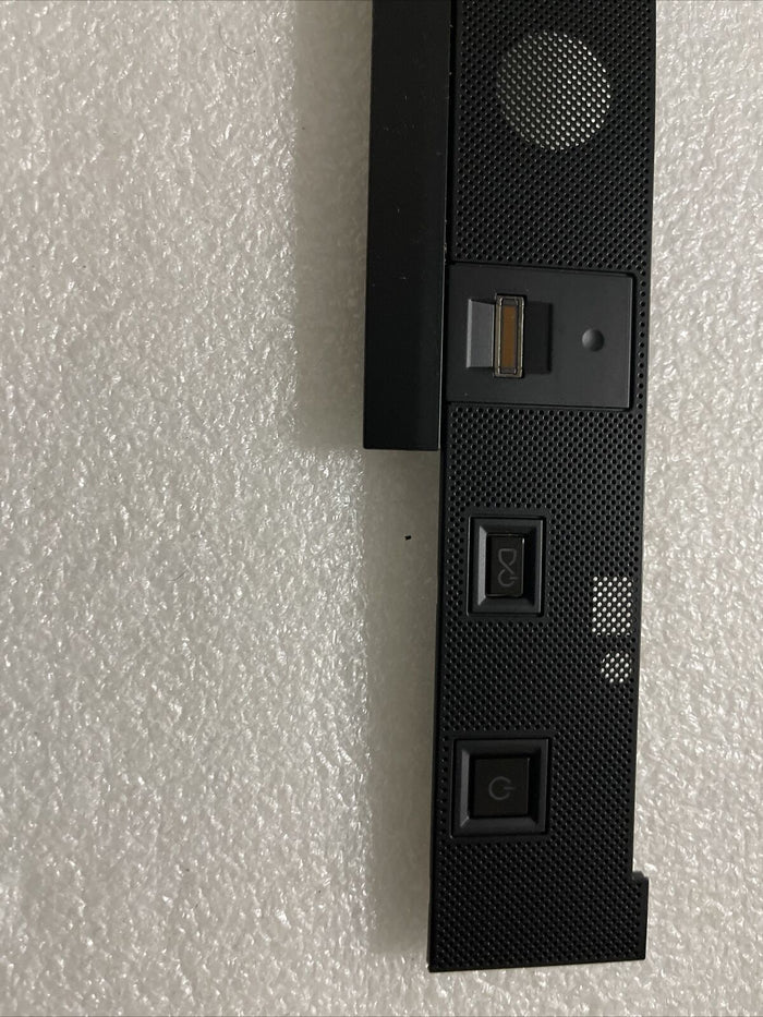 Dell Precision M6500 Center Media Bezel Panel Power Button Fingerprint RDR FRNJN