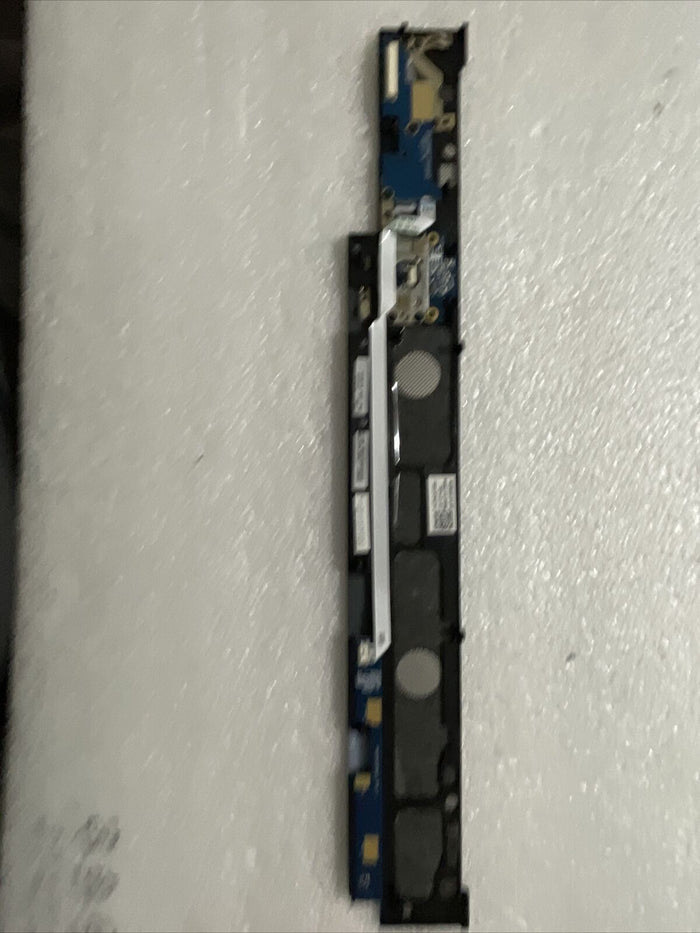 Dell Precision M6500 Center Media Bezel Panel Power Button Fingerprint RDR FRNJN