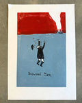Drowned Man A4 Print