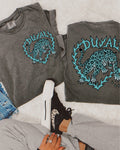 Duval Burning Hearts front and back T-Shirt