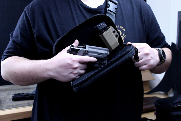 EDC Velcro Bag Holster for Smith & Wesson CSX 3.1"