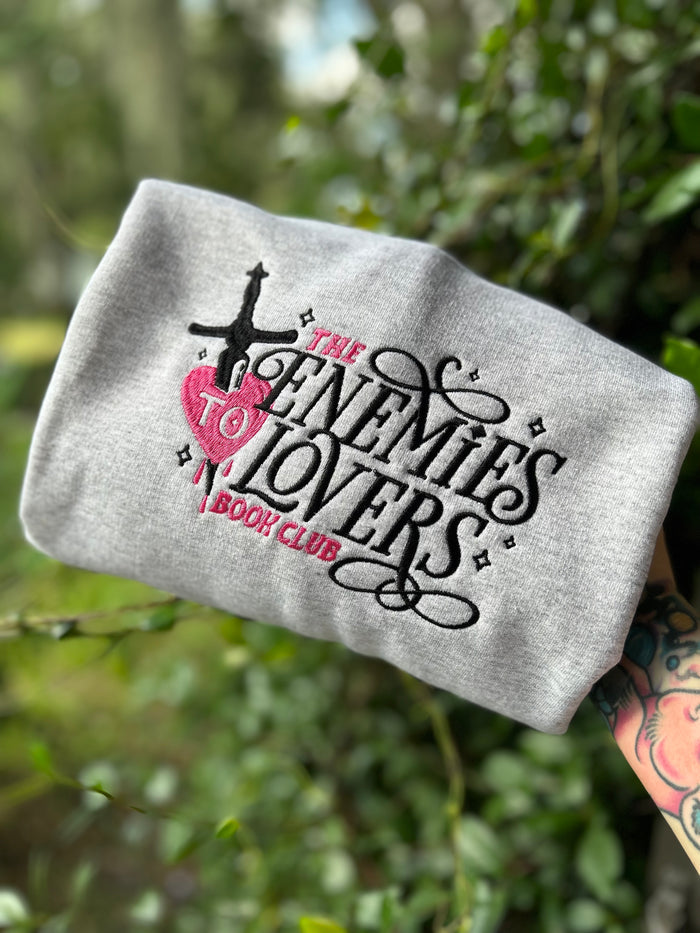 Enemies to Lovers Embroidered Sweatshirt